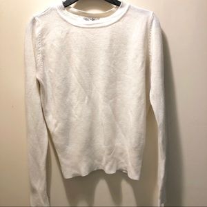 Medium Forever 21 white/cream thin long sleeve